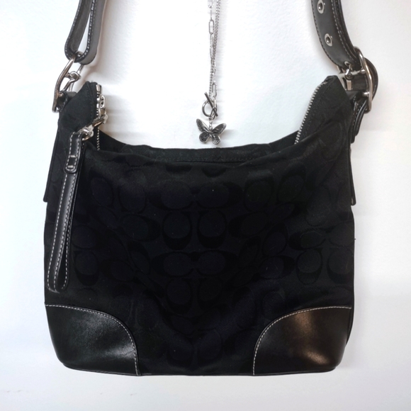 Coach Handbags - COACH Black Buckle Bag